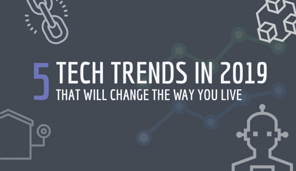 5 tech trends in 2019 that will change the way we live